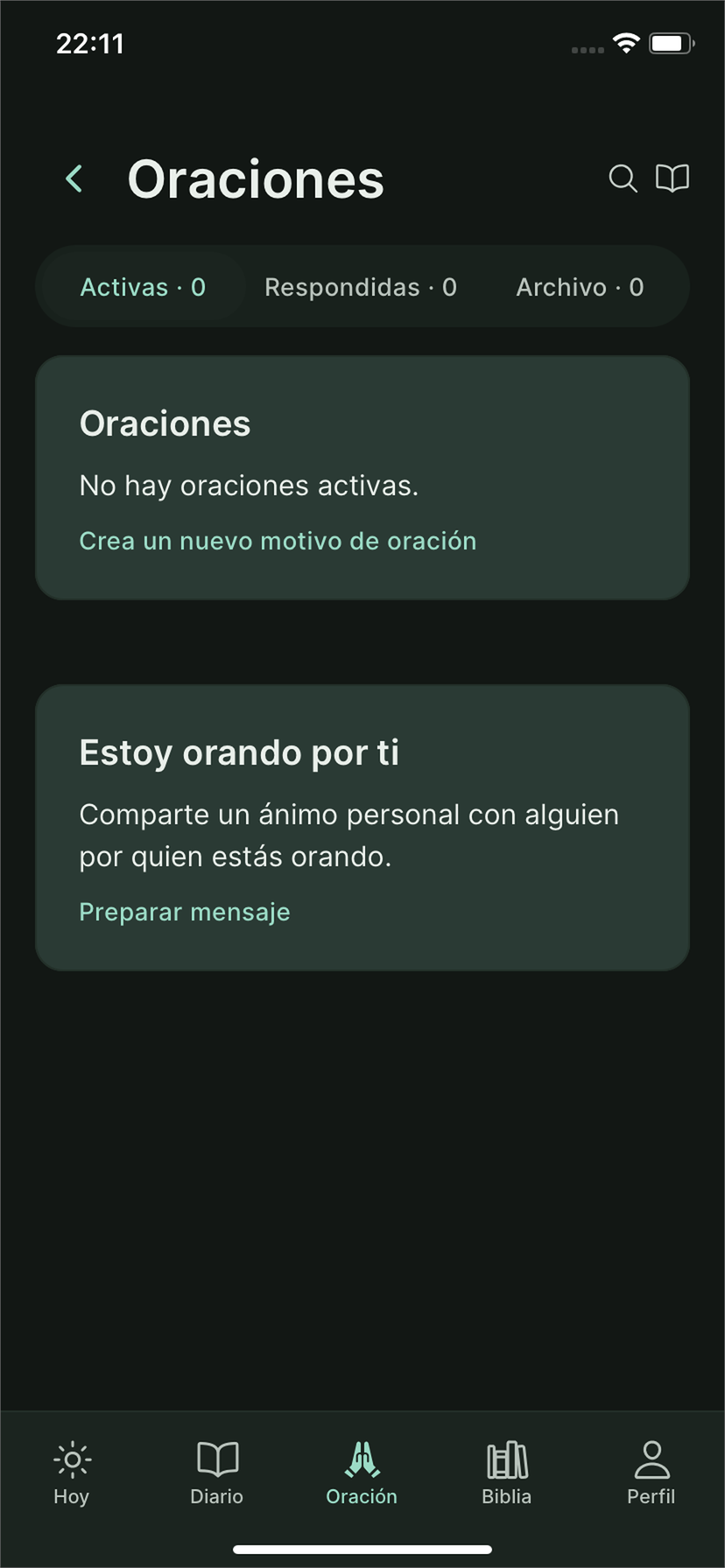 Solmity: nueva oración